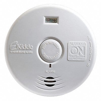 Smoke Alarm 3V Alkaline Photoelectric