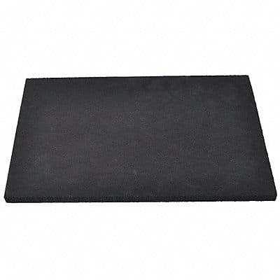 Polyethylene Sheet L 24 in Black