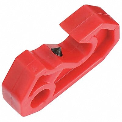 ISO-DIN Univ Lockout Device Plastic Red