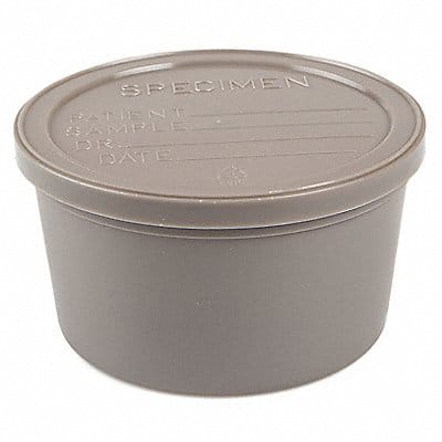 Specimen Container 240 mL Gray PK250