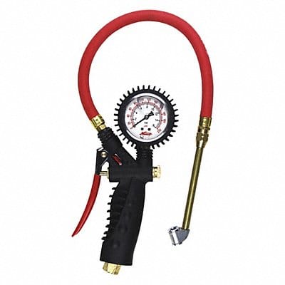 Inflator Gauge Analog Dual Foot Chuck