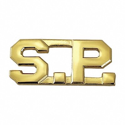 Metal Rank Insignia S.P. Gold PR