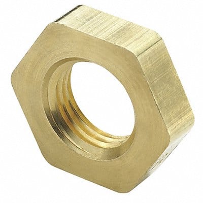 Bulkhead Locknut Brass Strt Thread 1/8In