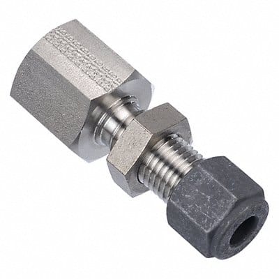 Bulkhead Connector SS CPIxF 1/4Inx1/8In