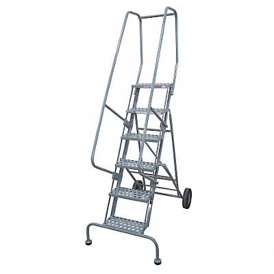 Rolling Ladder Hndrl Platfm 70 In H