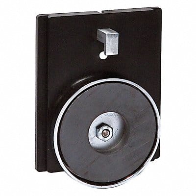 Magnetic/Clip Mount Plate 4 H Black