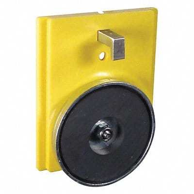 Magnetic/Clip Mount Plate 4 H Yellow