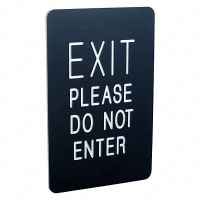 Sign Frame 11 H 7 W Matte Black