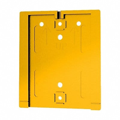 Wall Mount Plate 4 H Yellow