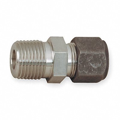 Straight Connector SS A-LOKxM 1Inx3/4In