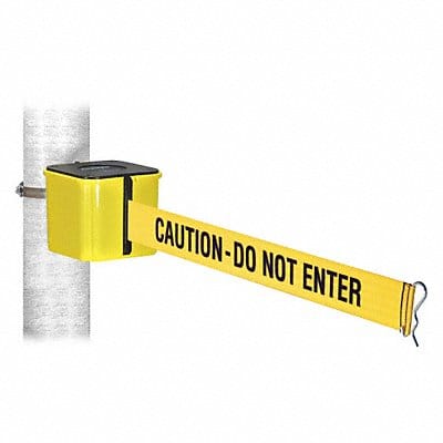 Warehouse Barrier 30ft CAUTION DO NOT EN