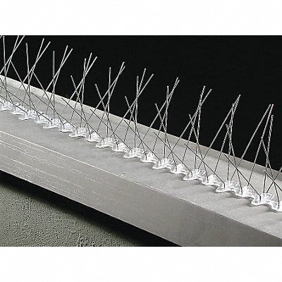 Bird Repellent Spikes 50 ft L 8 in W