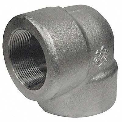 90 Elbow 304/304L SS 1 in Class 3000