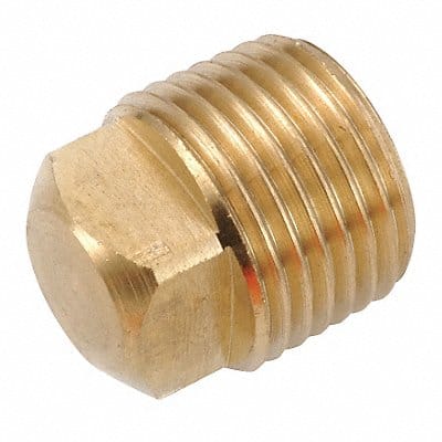 Square Head Plug Brass 1/8 in MNPT