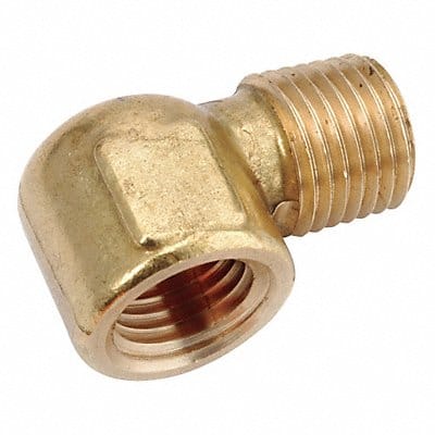 90 Street Elbow Brass 1/4 in NPT