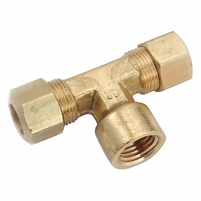 Female Tee Low Lead Brass 200 psi