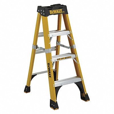 Stepladder Fiberglass 4 ft H 375 lb Cap