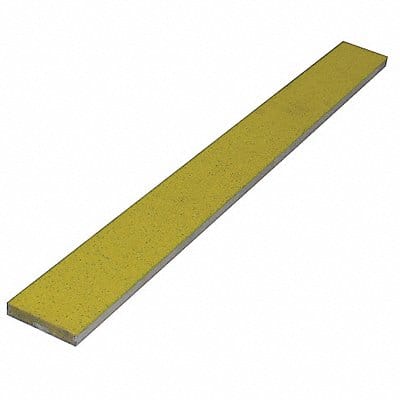 Stair Strip Yellow 48in W Extruded Alum