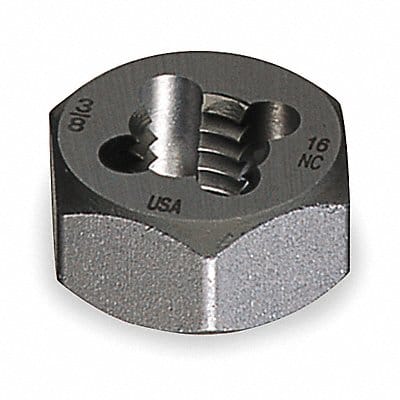 Hex Threading Die 5/16 -18 HSS