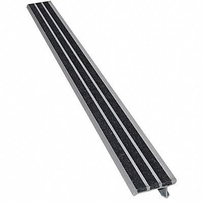 Stair Nosing Black 36in W Extruded Alum