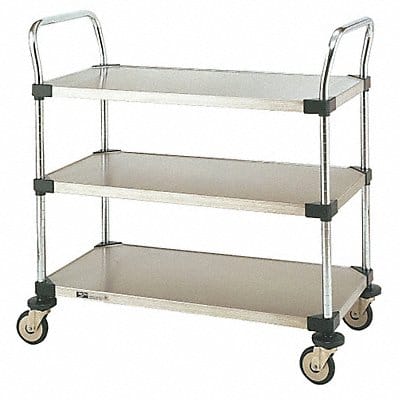 Metal Shelf Cart 375 lb SS