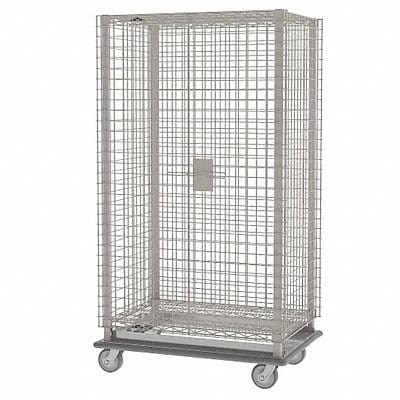 Wire Security Cart Epoxy Coat 51x28x68