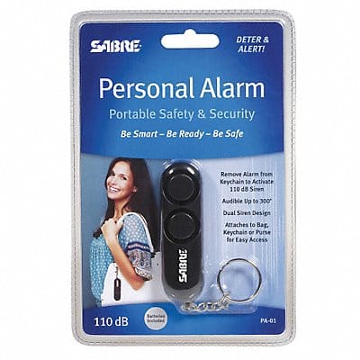 Personal Protection Alarm 110dB Black