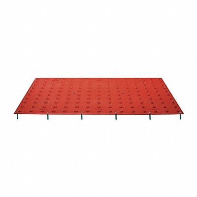 ADA Warning Pad Brick Red 5ft Lx2 ft.W