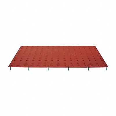 ADA Warning Pad Red 5ft Lx2 ft.W