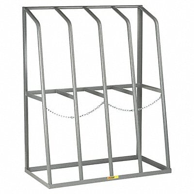 Vertical Bar Rack 60 H 48 W 24 D Gray