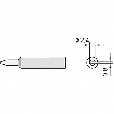 WELLER XNT Chisel Soldering Tip