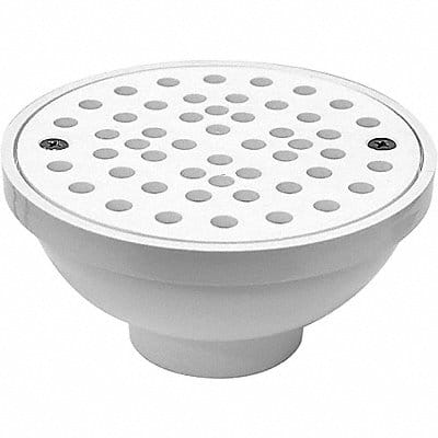 Floor Drain 4 in Body H Plastic