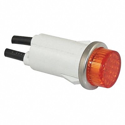 Raised Indicator Light Amber 24V