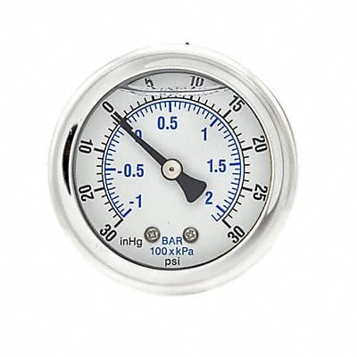 Compound Gauge 1/4 in NPT 2 in