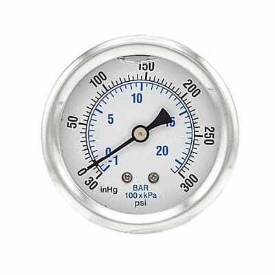 Compound Gauge 1/4 in NPT 2-1/2 in