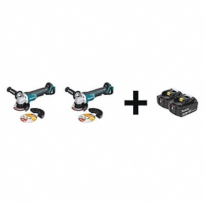 Cordless Angle Grinder Kit 18.0V