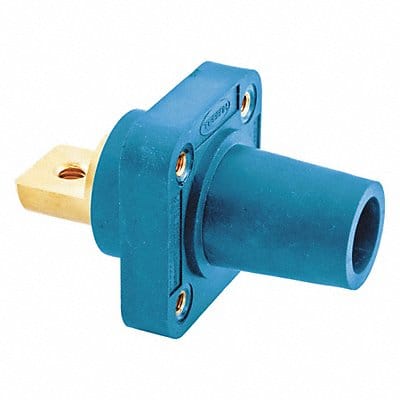 Receptacle Blue Female Taper Nose Double