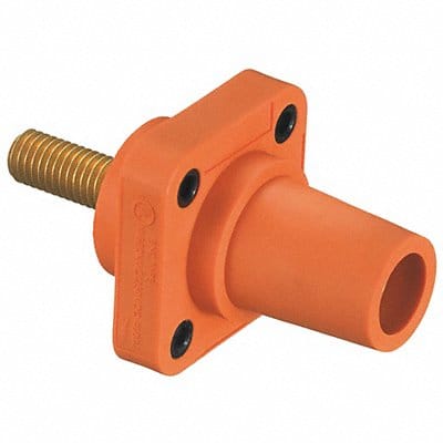 Receptacle Orng Female Stud Taper Nose