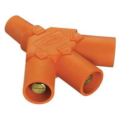 Triple Connector 600VAC/250VDC Org Taper