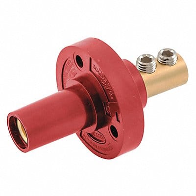 Receptacle Red Female 150AC/DC 8-2