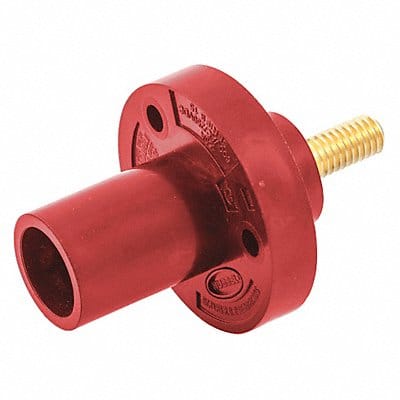 Receptacle Stud Red Male Taper