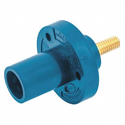 Receptacle Stud Blu 150AC/DC Male