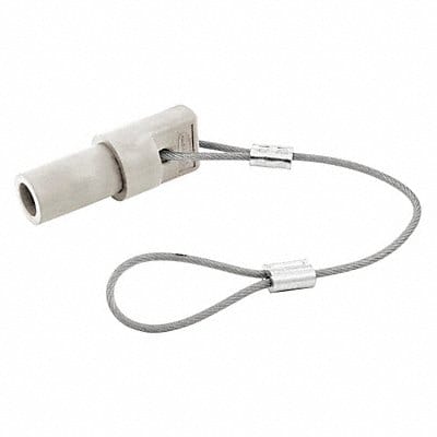 Single Pole Connector Protective Cap Wht