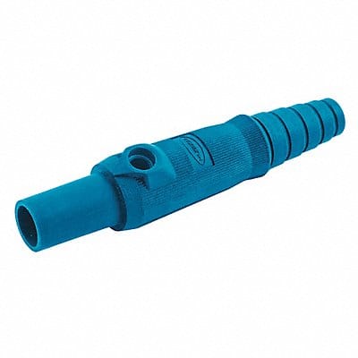 Single Pole Connector Body F Blue