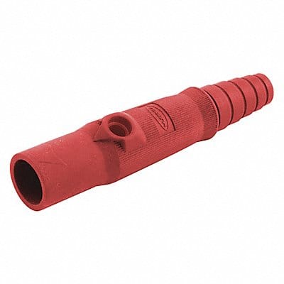 Single Pole Connector Body M Red