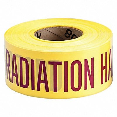 Barricade Tape Yellow 1 000 ft L 3 in