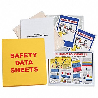 Binder Material Safety Data Sheets