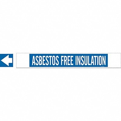 Pipe Mrkr Asbstos Free Insulation 24in W