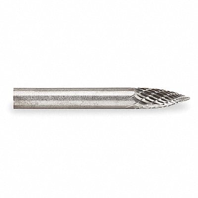 Carbide Bur Pointed Tree 1/4 Double Cut