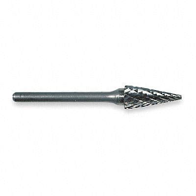 Carbide Bur Pointed Cone 3/8 Double Cut